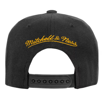 Boston Bruins dječja flat šilterica Retro Script Color Block Adjustable Hat Black