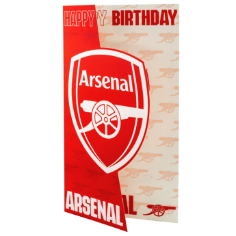 FC Arsenal čestitke Crest Birthday Card