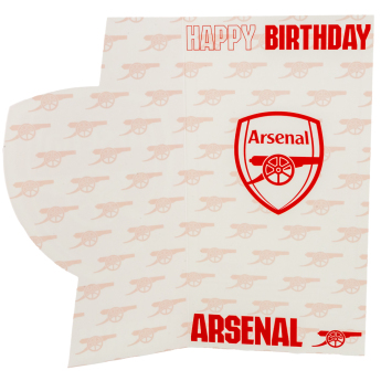 FC Arsenal čestitke Crest Birthday Card