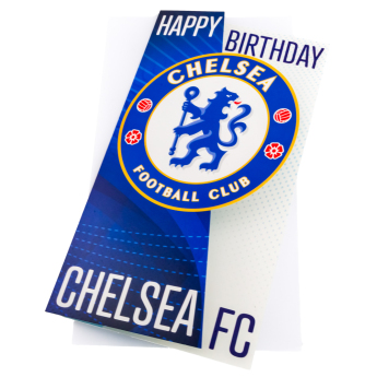 FC Chelsea čestitke Crest Birthday Card
