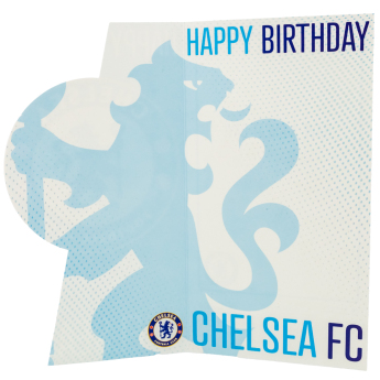 FC Chelsea čestitke Crest Birthday Card