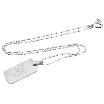 FC Arsenal privjesak za psa za vrat Slim Dog Tag & Chain