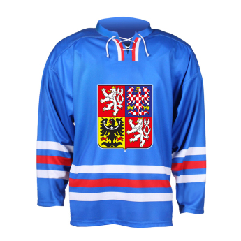 Hokejaške reprezentacije hokejaški dres Czech Republic 2023/2024 CCM Fandres replica - blue
