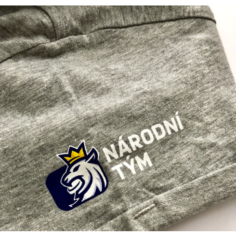 Hokejaške reprezentacije ženska majica grey Czech Ice Hockey logo lion