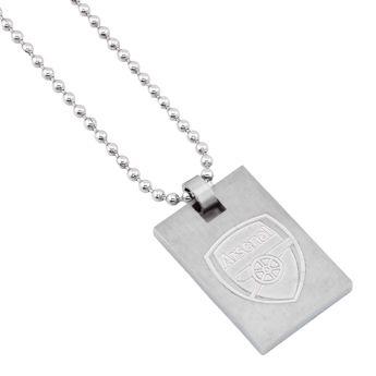 FC Arsenal ogrlica s identifikacijskom pločicom za psa Dog Tag & Chain