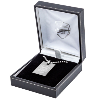 FC Arsenal ogrlica s identifikacijskom pločicom za psa Dog Tag & Chain
