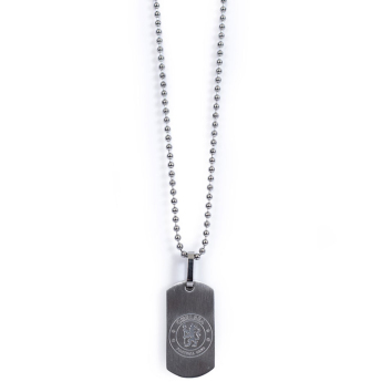 FC Chelsea ogrlica s identifikacijskom pločicom za psa Matt Finish Dog Tag & Chain