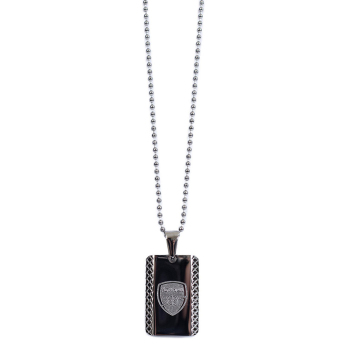 FC Arsenal ogrlica s identifikacijskom pločicom za psa Patterned Dog Tag & Chain
