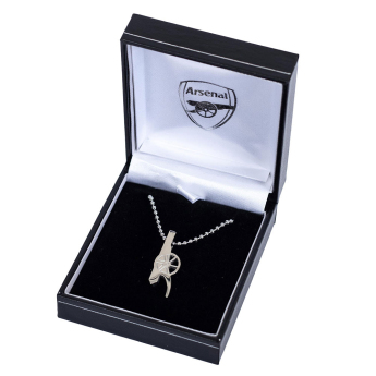 FC Arsenal ogrlica s privjeskom Stainless Steel Cannon Pendant & Chain
