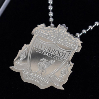 FC Liverpool privjesak za lančić Stainless Steel Large Pendant & Chain