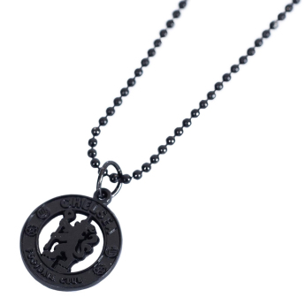 FC Chelsea privjesak za lančić Black Plated Pendant & Chain