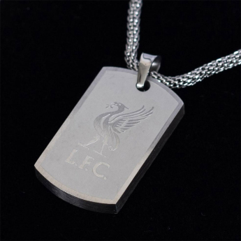 FC Liverpool ogrlica s identifikacijskom pločicom za psa Icon Dog Tag & Chain