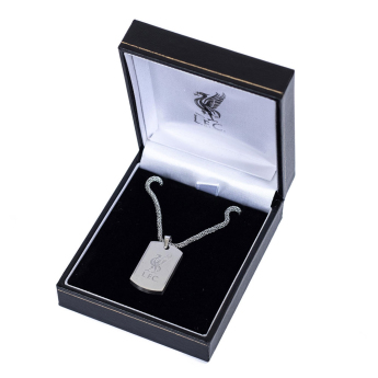 FC Liverpool ogrlica s identifikacijskom pločicom za psa Icon Dog Tag & Chain