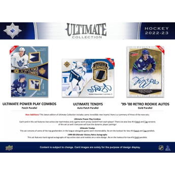 NHL boxovi NHL hokejske karte 2022-23 Upper Deck Ultimate Hobby Box