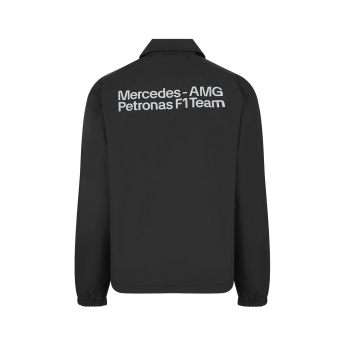 Mercedes AMG Petronas muška jakna Coach black F1 Team 2024