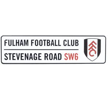 Fulham cedule na okno Window Sign