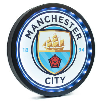Manchester City logo na zid Metal LED Logo Sign