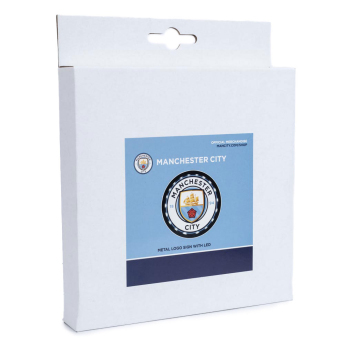 Manchester City logo na zid Metal LED Logo Sign