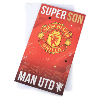 Manchester United rođendanska čestitka Super Son Birthday Card