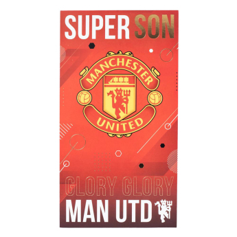 Manchester United rođendanska čestitka Super Son Birthday Card
