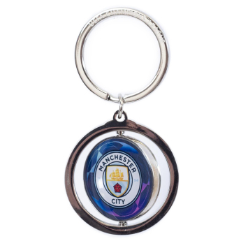 Manchester City privjesak za ključeve Spinner Keyring