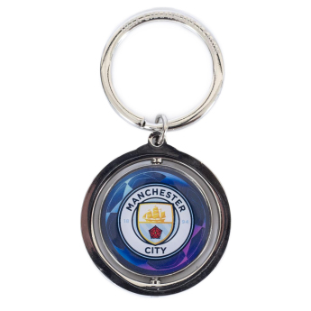 Manchester City privjesak za ključeve Spinner Keyring