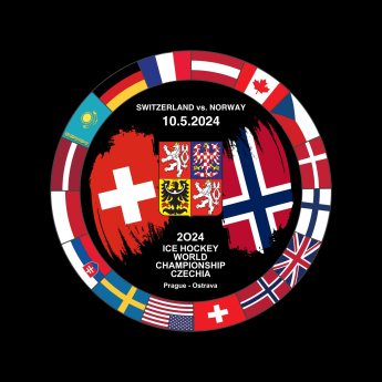 Hokejaške reprezentacije pak Ice Hockey World Championship Czechia MS 2024 Dueling 10.5.2024 Switzerland vs. Norway