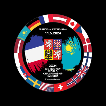 Hokejaške reprezentacije pak Ice Hockey World Championship Czechia MS 2024 Dueling 11.5.2024 France vs. Kazakhstan