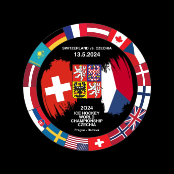 Hokejaške reprezentacije pak Ice Hockey World Championship Czechia MS 2024 Dueling 13.5.2024 Switzerland vs. Czechia