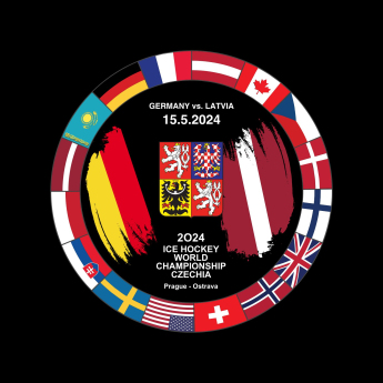 Hokejaške reprezentacije pak Ice Hockey World Championship Czechia MS 2024 Dueling 15.5.2024 Germany vs. Latvia