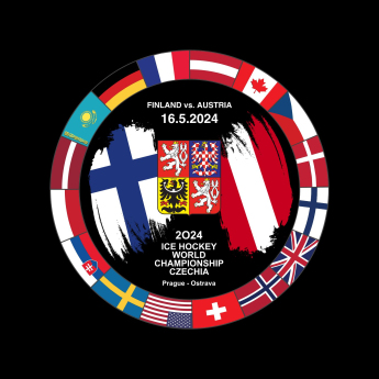Hokejaške reprezentacije pak Ice Hockey World Championship Czechia MS 2024 Dueling 16.5.2024 Finland vs. Austria