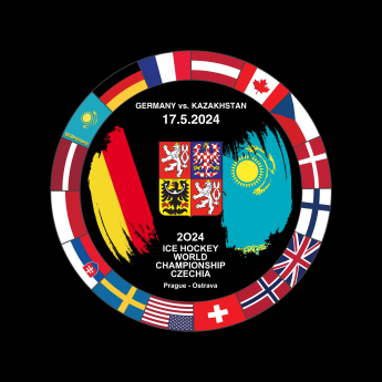 Hokejaške reprezentacije pak Ice Hockey World Championship Czechia MS 2024 Dueling 17.5.2024 Germany vs. Kazakhstan