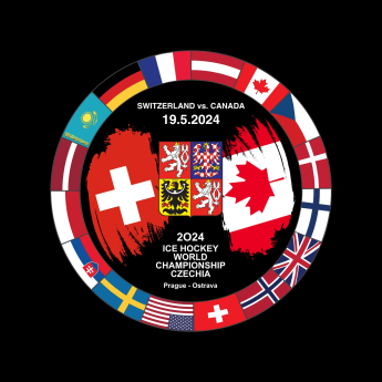 Hokejaške reprezentacije pak Ice Hockey World Championship Czechia MS 2024 Dueling 19.5.2024 Switzerland vs. Canada