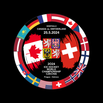 Hokejaške reprezentacije pak Ice Hockey World Championship Czechia MS 2024 Dueling 25.5.2024 Canada vs. Switzerland