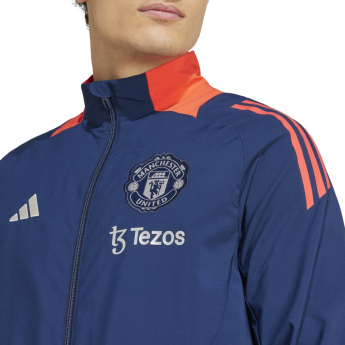 Manchester United muška jakna Presentation indigo