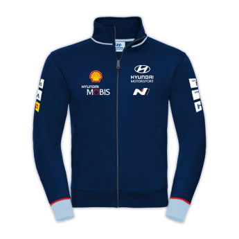 Hyundai Motorsport pánská mikina Driver navy 2024