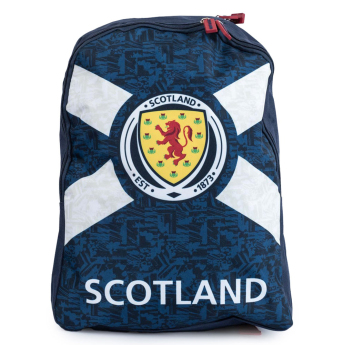 Nogometne reprezentacije ruksak Scottish FA Navy blue large full color crest