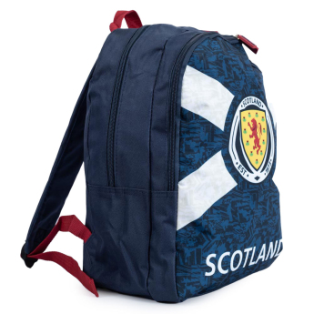 Nogometne reprezentacije ruksak Scottish FA Navy blue large full color crest
