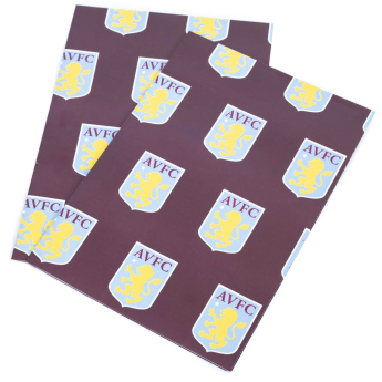Aston Villa papir za pakiranje Text