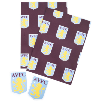 Aston Villa papir za pakiranje Text