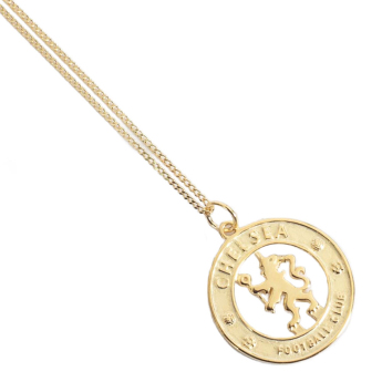 FC Chelsea ogrlica s privjeskom 18ct Gold Plated on Silver