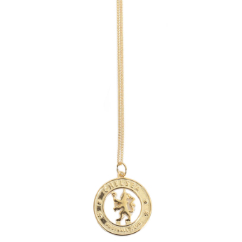 FC Chelsea ogrlica s privjeskom 18ct Gold Plated on Silver