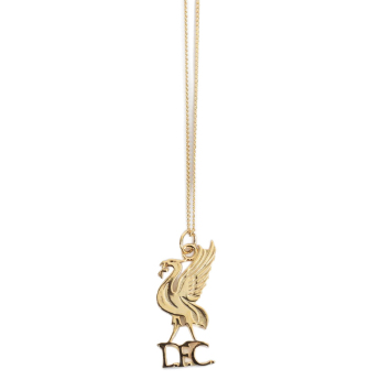 FC Liverpool ogrlica s privjeskom 18ct Gold Plated on Silver Liverbird