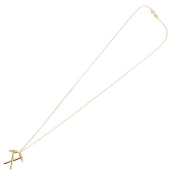 West Ham United ogrlica s privjeskom 18ct Gold Plated on Silver