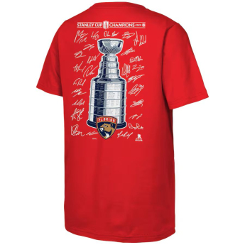 Florida Panthers dječja majica 2024 Stanley Cup Champions Signature Roster