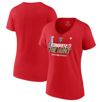 Florida Panthers ženska majica 2024 Stanley Cup Champions Celebration V-Neck