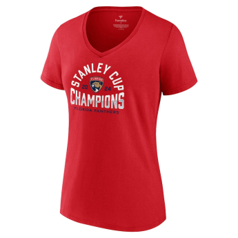 Florida Panthers ženska majica 2024 Stanley Cup Champions Signature Roster V-Neck