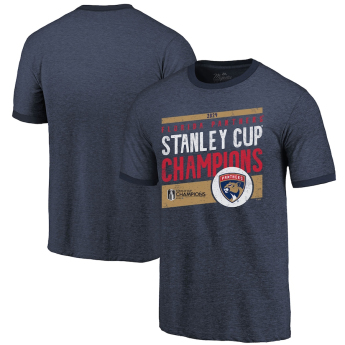 Florida Panthers muška majica 2024 Stanley Cup Champions Tri-Blend Ringer