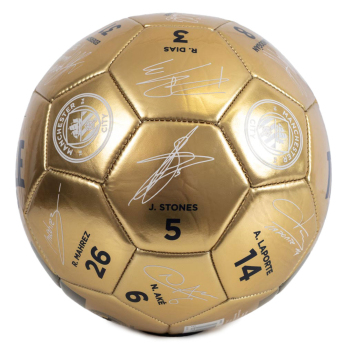 Manchester City nogometna lopta Treble Winners Sig