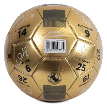 Manchester City nogometna lopta Treble Winners Sig